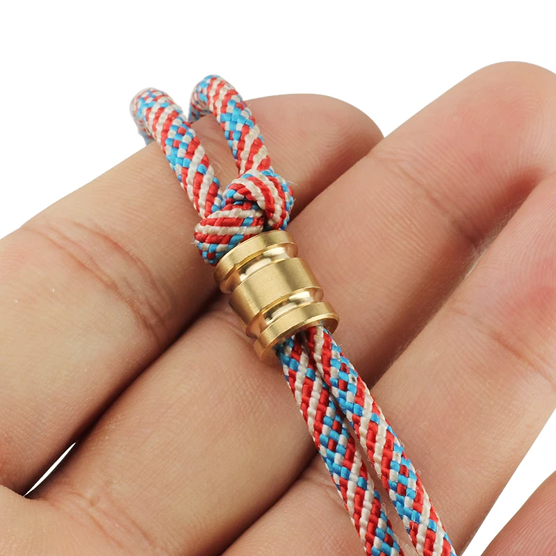 1 шт. латунный нож шарик Зонт EDC веревочный кулон DIY тканые веревки аксессуары