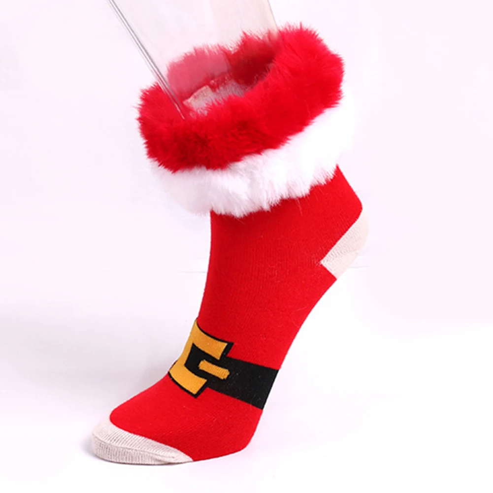 Calcetines de mujer Calcetines de algodón casuales de invierno y Navidad Calcetines de regalo de Navidad de s