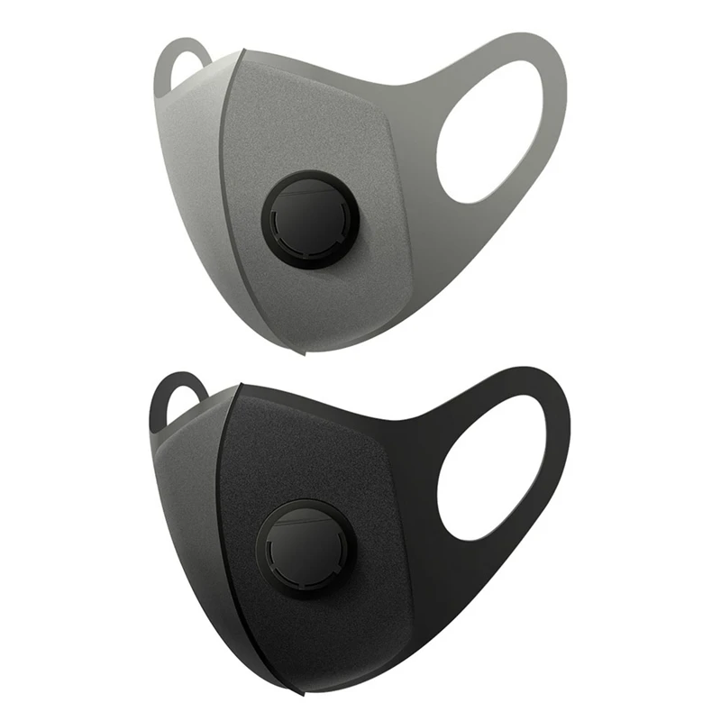 PM2.5 респиратор с защитой от дымки, дыхательный клапан, маска для лица, Пылезащитный фильтр с активированным углем, респиратор, защитная маска для рта