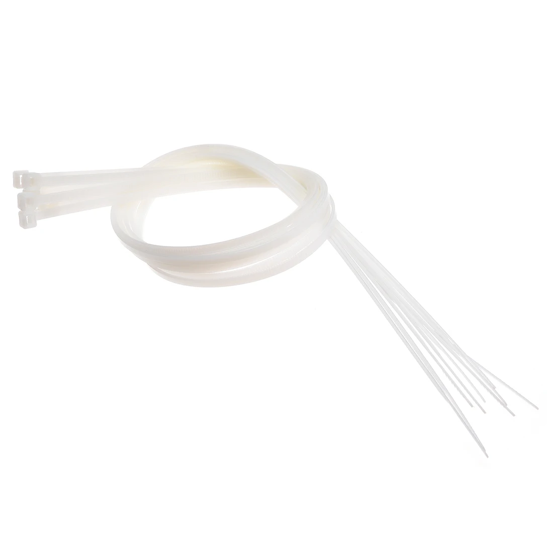 

uxcell Cable Zip Ties 500mmx5.2mm Self-Locking Nylon Tie Wraps White 100pcs