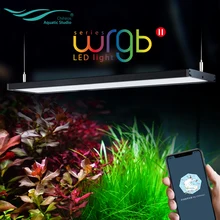 Chihiros WRGB 2 освещение аквариума водные растения рассветом закат