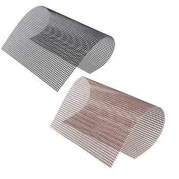 

BBQ Grill PTFE Mesh Mat Reusable Heat-Resistant Non-Stick Sheet Barbecue Tool