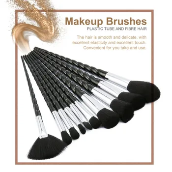 

Unicorn Thread Makeup Brushes Professional Make Up Brushes Fiber Brush Set Makeup Tools Eyebrow Eyeliner Powder Brushes dfdf