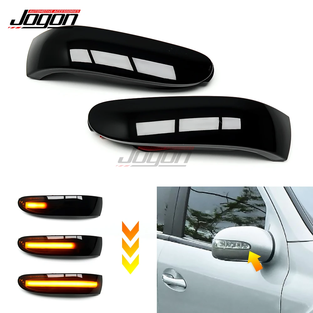 For Mercedes Benz M-Class ML W164 GL X164 R W251 ML350 R300 2006-10 LED Dynamic Turn Signal Light RearView Mirror Indicator Lamp |