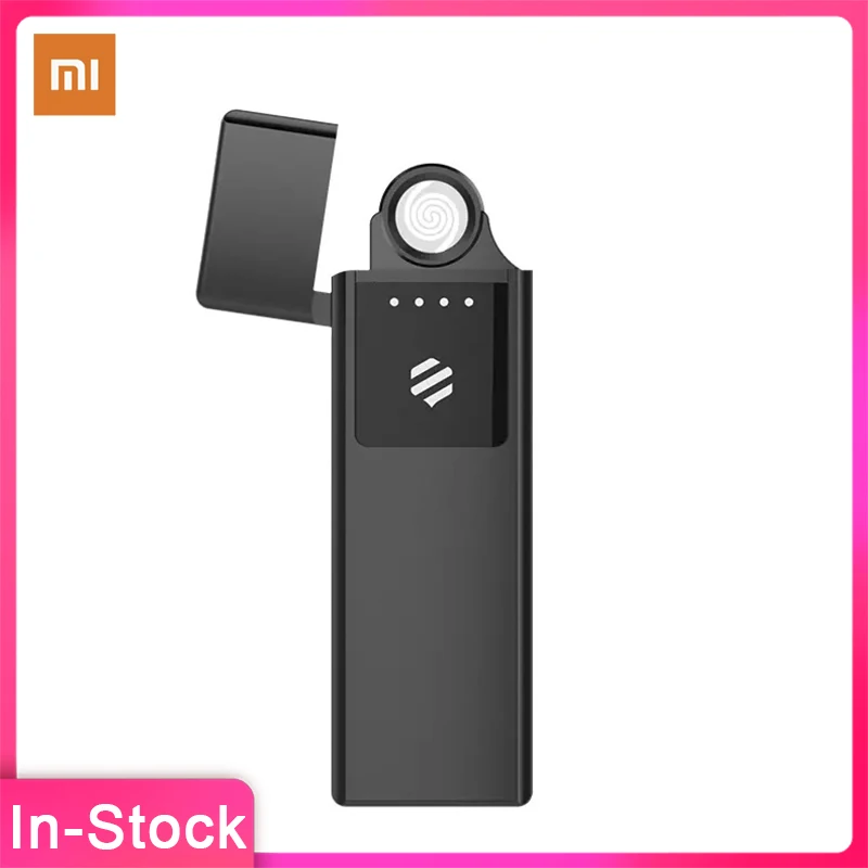 Xiaomi Beebest USB зарядка ультра тонкая Зажигалка сенсорный переключатель