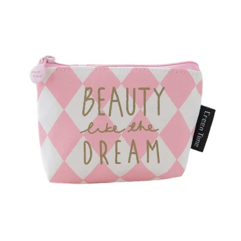 

Cute Mini Women's Purse Coin Holder Wallet Money Bags Canvas Coin Key Card Wallet Zipper Change Case Purses Holder Small Pouch