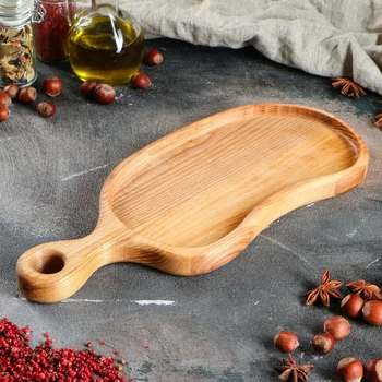 

Board for serving "Cashew", 35x15cm, solid ash