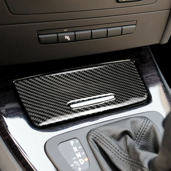 

For BMW 3 Series E90 E92 2005-2012 Cigarette Panel Cover Carbon fiber 1Pc Accessories Durable Practical