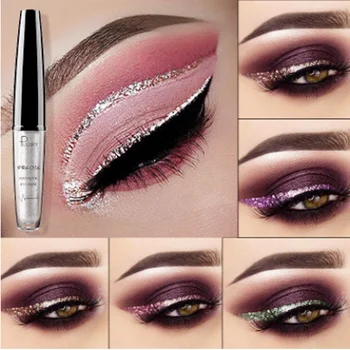 

Hot White Shimmer Eyeliner Gel Waterproof Long Lasting Glitter Eye Liner Makeup Gold Green Silver Eyeliners Cosmetics