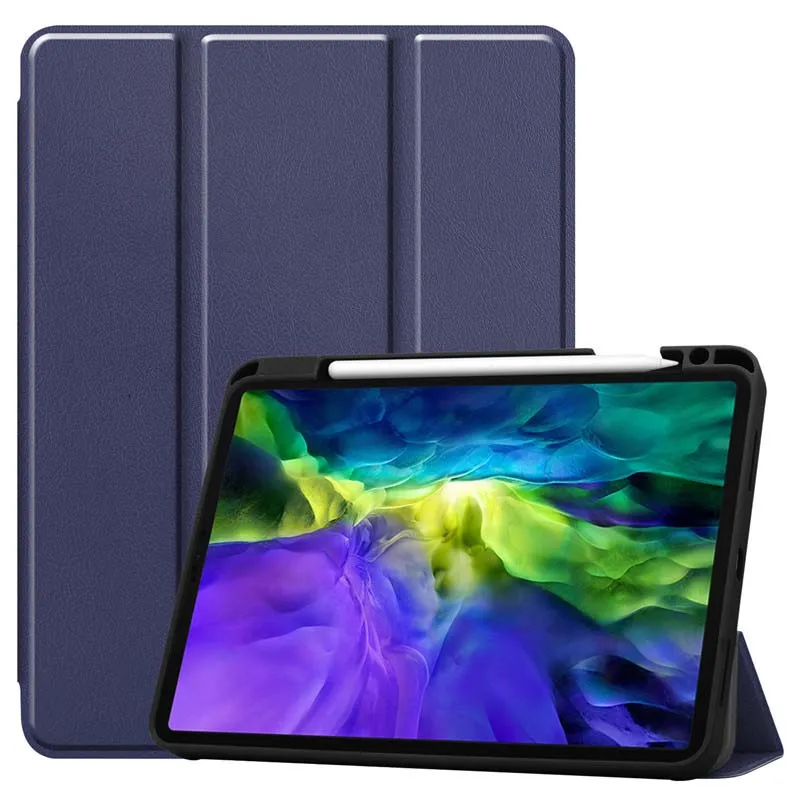 

Leather Case Painted Pattern Tablet Case Fold Stand Back Fundas Tablet Case For iPad Pro 11 Inch 2020 2018 Case KS0749