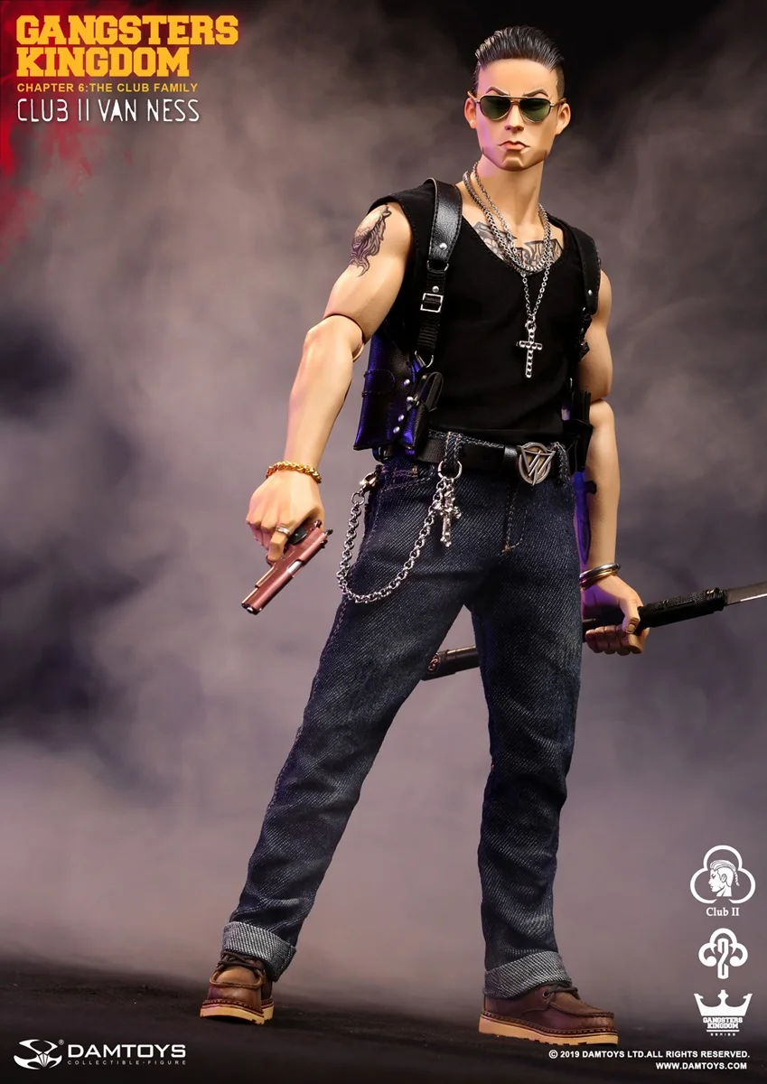 DAMTOYS 1/6 гангстерское Королевство GK017 коллекция Ван Несс фигурка