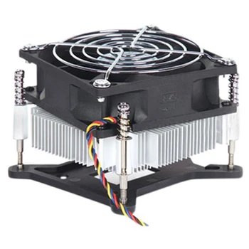 

for 1155 1156 1150 Copper Core Radiator 4 Wires PWM Mute Computer I3 I5 CPU Cooler Cooling Fan