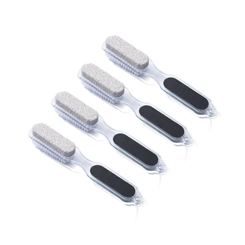 

4 in 1 Foot Pumice Stone Pumice Rubbing Feet Dead Skin Remover Brush Spa Scrubber Exfoliating Foot Cleaning Tools