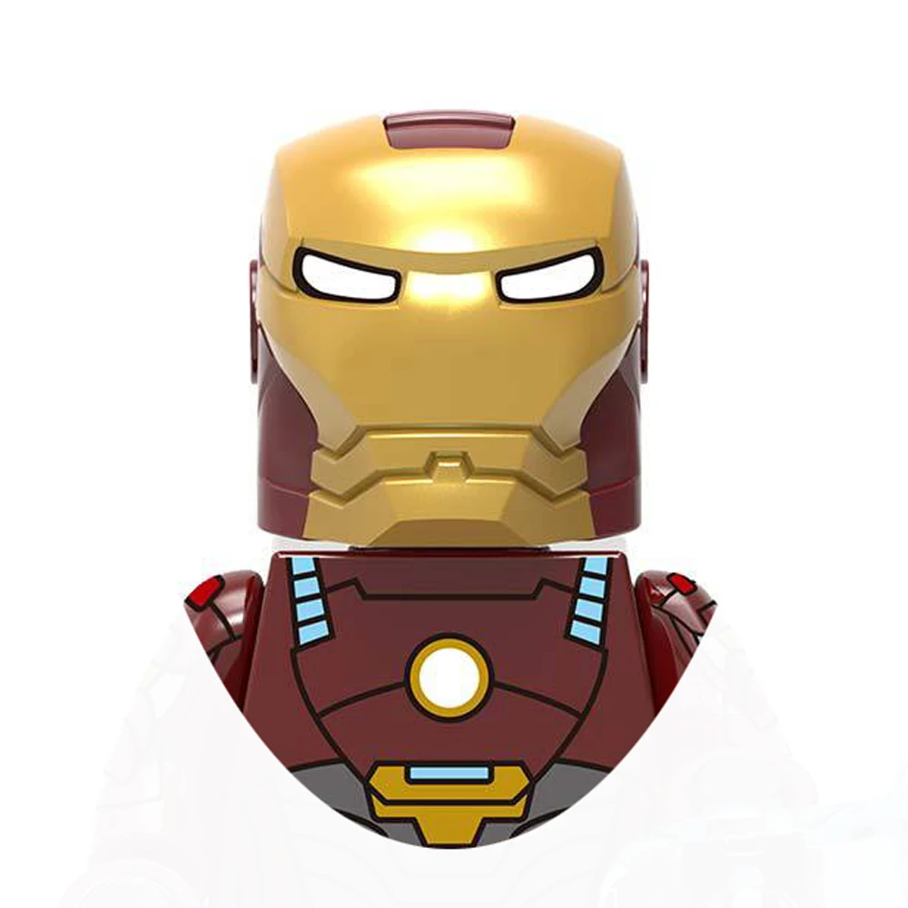 Superhero Iron Man Building Blocks Bricks Pepper Ultron Tony Stark Mark War Machine Action Figures Kids Toys Christmas Gifts