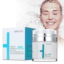 

Ameizii Hyaluronic Acid Cream Day Crema Lifting Firming Anti Aging Deep Hydrating Moisturizing Cream Smooth Facial Skin Care 50g
