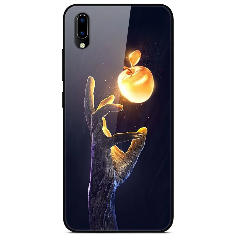 10 Роскошный чехол для VIVO Y91C, закаленное стекло, силиконовый чехол для телефона VIVO Y91C Y91 C Y93 Y91i, чехол s для Vivo Y91C Y 91C - Цвет: 10