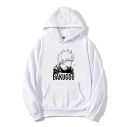 Meu herói academia de grandes dimensões streetwear anime hoodie feminino topos e menina manga comprida camisola pullovers kawaii harajuku roupas