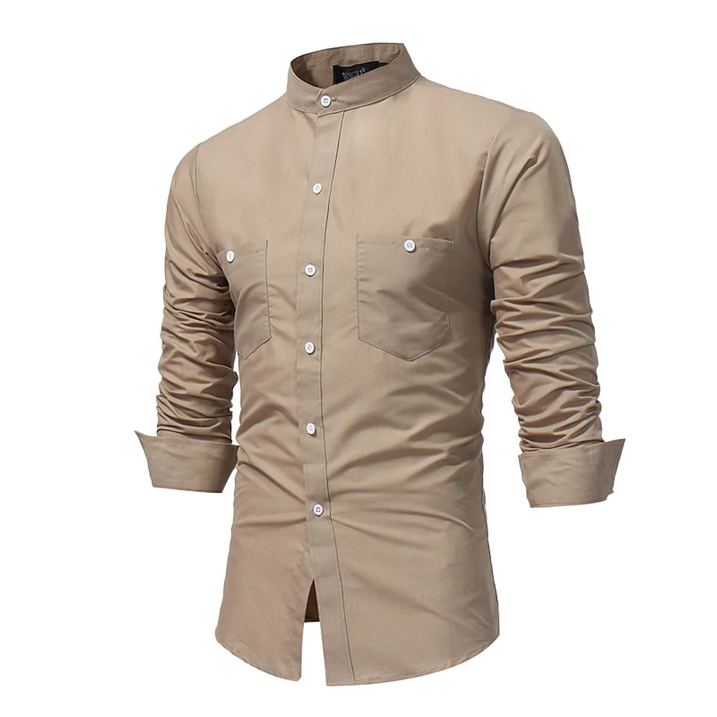 Vogue S~ 2XL, мужские рубашки, хлопковые мягкие рубашки с длинным рукавом, осень-лето, повседневный Топ, блузка, рубашки, мужские деловые рубашки