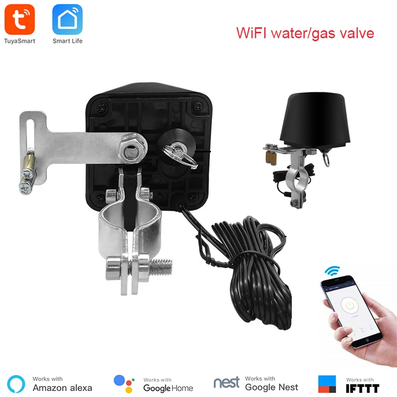 Клапан для газовой воды с Wi Fi и управлением через приложение Smart Life 12 В|Модули