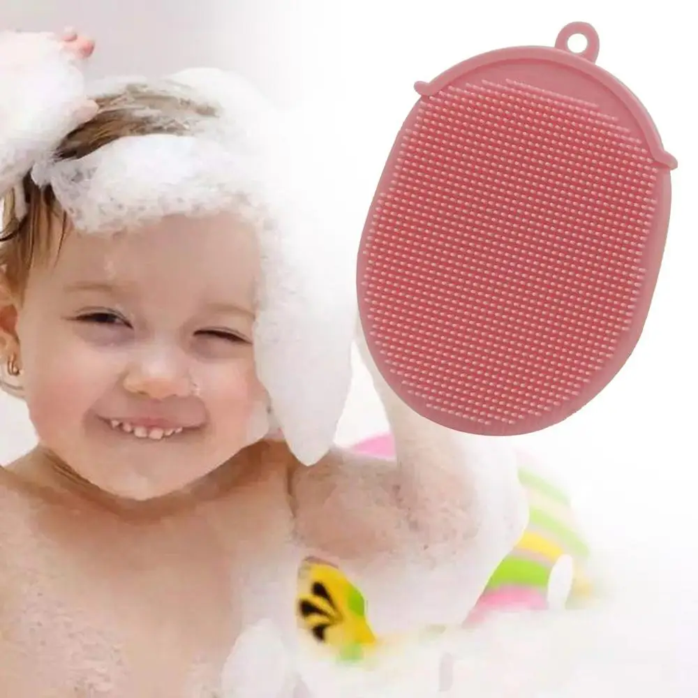 Силиконовая щетка для ванны Массажная щетка для ванны душа щетка для мытья волос щетка для тела Очиститель для тела Товары для ванной комнаты@ 25