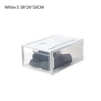 

2020New Hot 1PCS Large Capacity Drawer Shoe Box Clear Plastic Shoes Box Clear Plastic Shoe Box Organizer Basketball Shoes