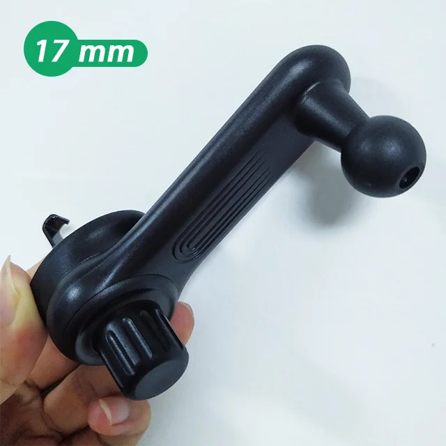 Nâng Cấp Mở Rộng Cánh Tay Lỗ Thông Khí Kẹp Cho Xe Ô Tô Giữ Điện Thoại 13Mm 15Mm 17Mm Bóng Đầu Núi lỗ Thoát Khí Hỗ Trợ Điện Thoại Trên Xe Ô Tô car cup phone holder Holders & Stands