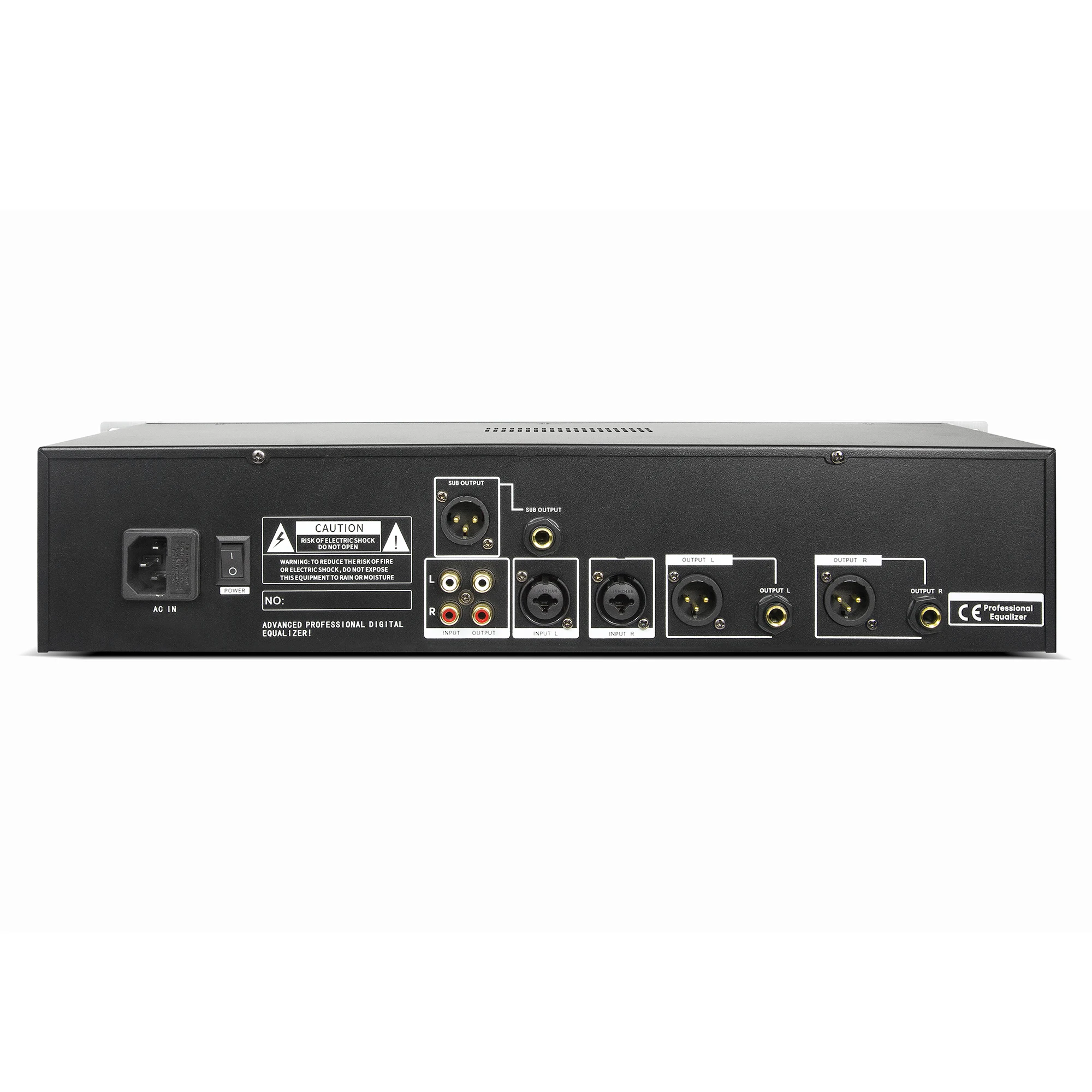 Leicozic Audio Equalizer Digital 2-Channel 2U LED Spectrum DSP Equalizador Profissional EQ312 Recording Studio Equipment audio equalizer