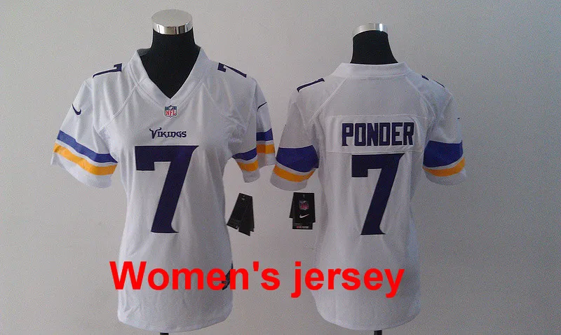 11 A+++ женские сшитые футболки Minnesota s ladies 5 Teddy Bridgewater 28 Adrian Peterson 84 Cordarrelle Patterson - Цвет: 11