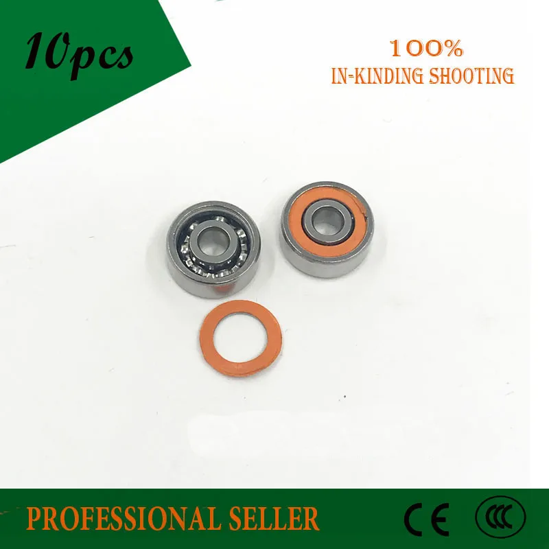 10 шт. S683 S684 S685 S686 S687 S688 C 2OS 2RS сертификатом от сертификационной ABEC7 Нержавеющая сталь гибридные керамические подшипники/подшипники катушки Спиннинга