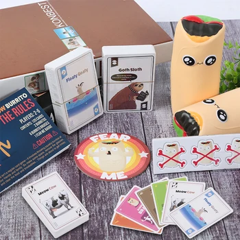

Card Game Throw Throw Burrito Child Ball Game Kickstarter Family Pressure