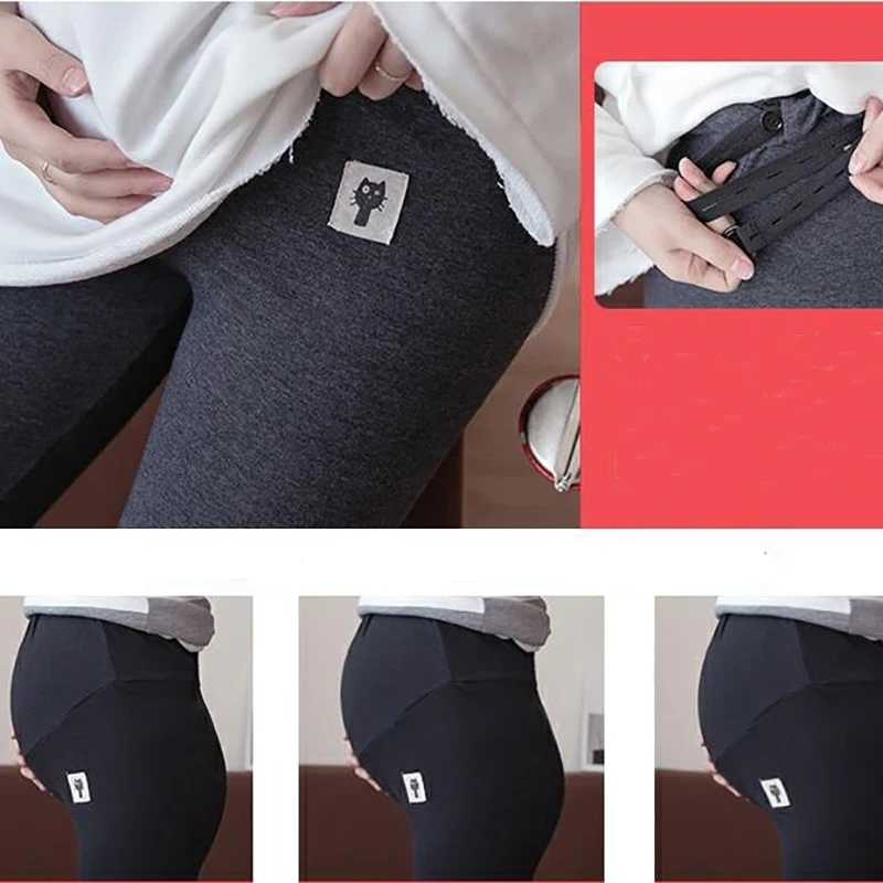 M-4XL; большие размеры; платье для беременных; Леггинсы для беременных женщин; брюки для беременных женщин; сезон осень-зима