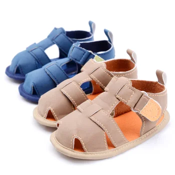 

Baby Shoes boy Girl Toddler Infant New Cotton fabric Soft sole Solid Outdoor walking shoes Prewalker baby shoes summer Sandals