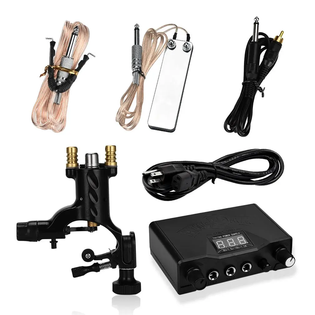 

Multifunction Dragonfly Rotary Tattoo Machine Shader & Liner Tattoo Motor Gun Led Power Supply Kits For Tattoo Equipment