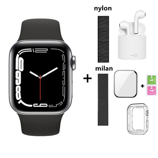 Wholesale Link for W37/W37 Pro Series 7 2021 Smart Watch 7 Bluetooth Call 1.75 Inch Split Screen Smartwatch