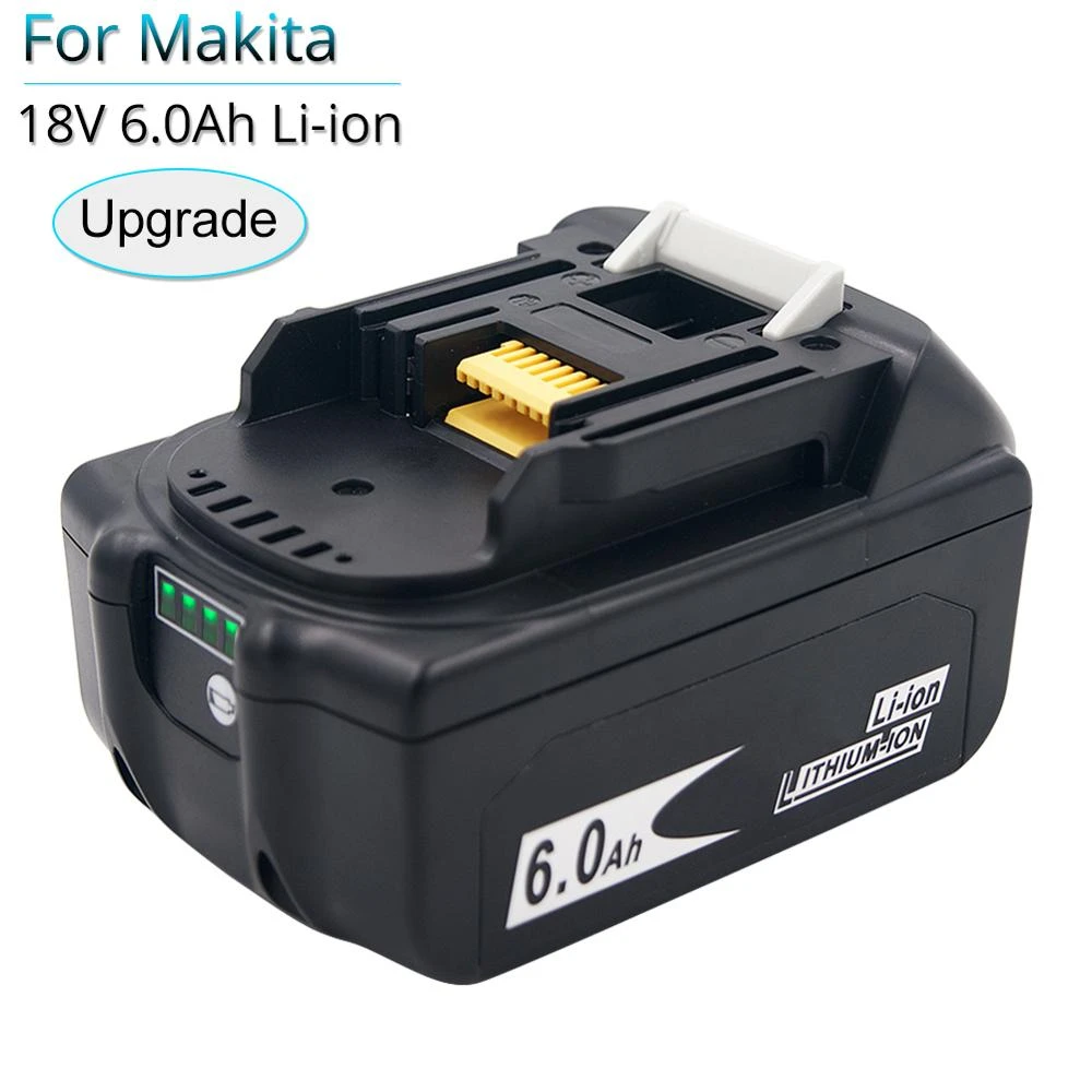 Batterie Pour Makita 18V 5.5 Ah Chargeur LED Li-ion BL1860B BL1850 BL1815 BL1840