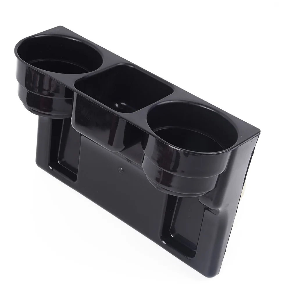 Black ABS car Seat Wedge Cup Holder for additional space 28*21*10cm Car interior decoration car Seat Cup Holder