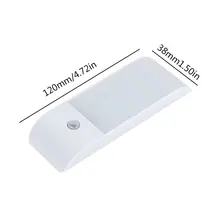 Умный Креативный светодиодный инфракрасный телесный датчик света Usb зарядка для гардероба, коридора декоративный ночник