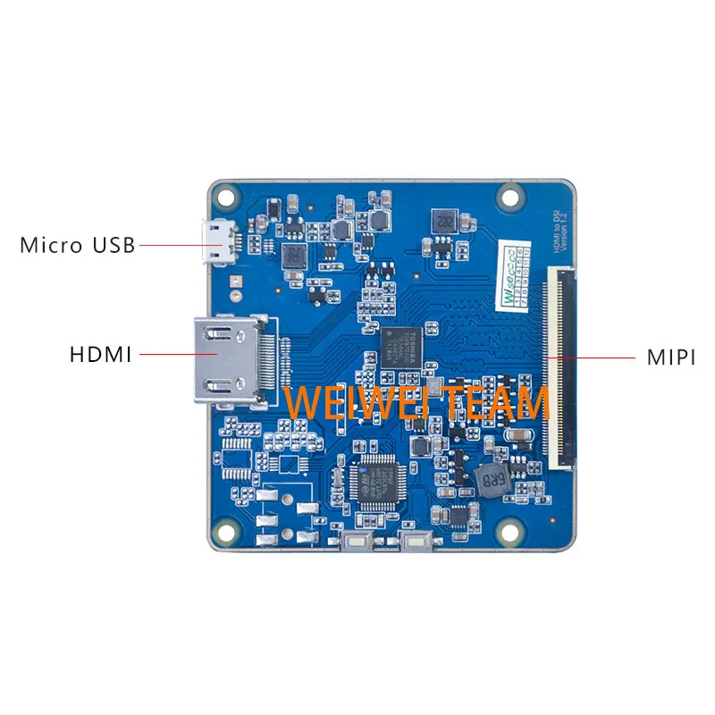 Wisecoco 3,4 дюймов 1440 × 1700 ips ЖК-дисплей с HDMI к MIPI плата контроллера для AR VR панель экрана виртуальной реальности