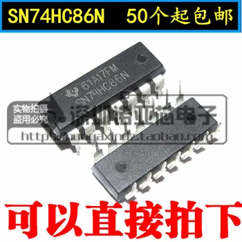 

10pcs/lot New 74HC86N SN74HC86N 2 input four XOR gate DIP-14