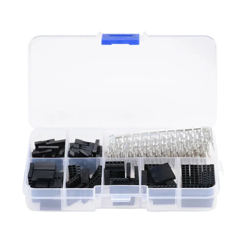 

310 Pieces PIN Header Terminal Connector Assortments Male Female Dupont Wire Jumper Housing Terminals