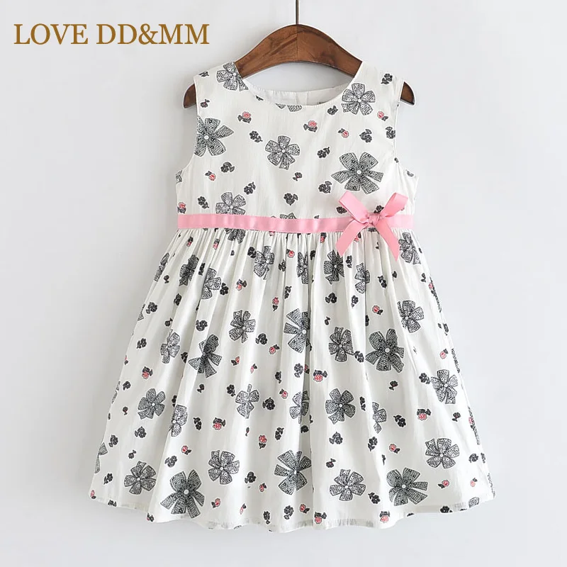 Платья для девочек LOVE DD & MM детская одежда комфортное платье жилет без рукавов с