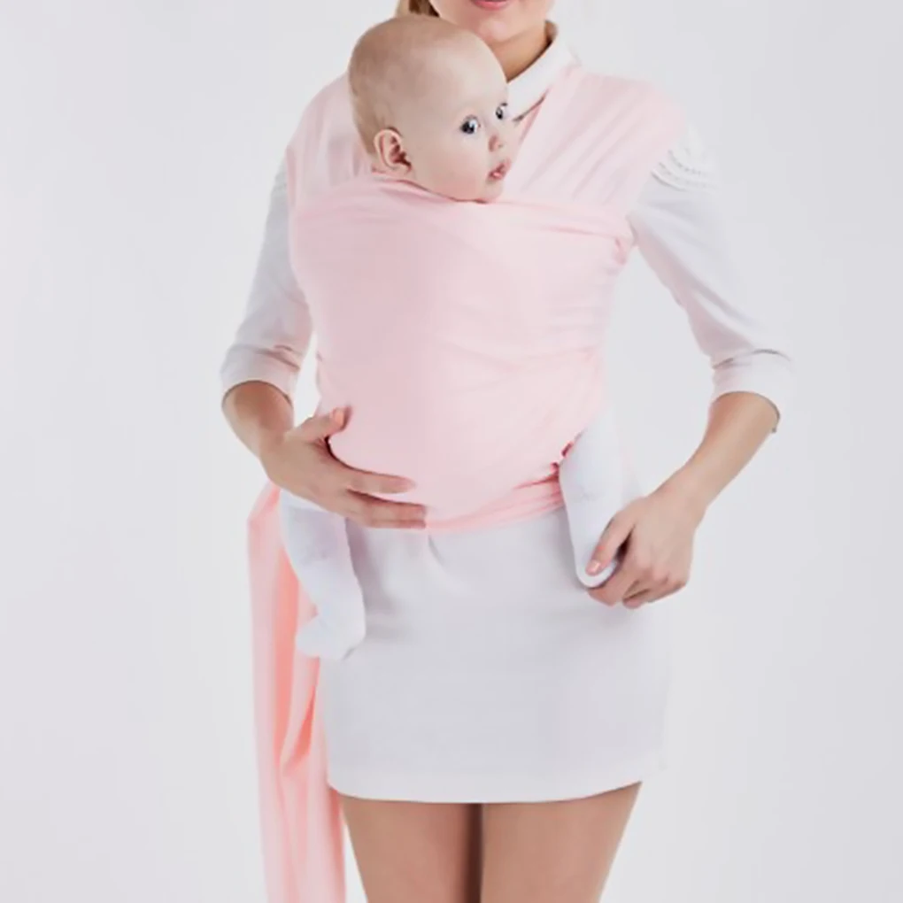 Baby Cotton Carrier Sling For Newborns Soft Infant Wrap Breathable Wrap Hipseat Breastfeed Birth Comfortable Nursing Cover