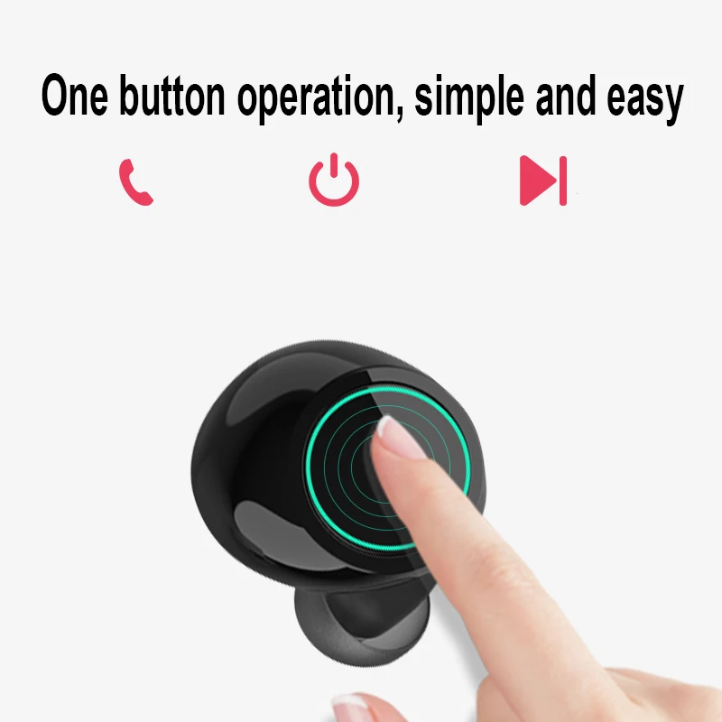 S7 Mini Bluetooth 5,0 наушники TWS Наушники Беспроводные стереонаушники с микрофоном Bluetooth наушники с микрофоном зарядная коробка PK S5 S2