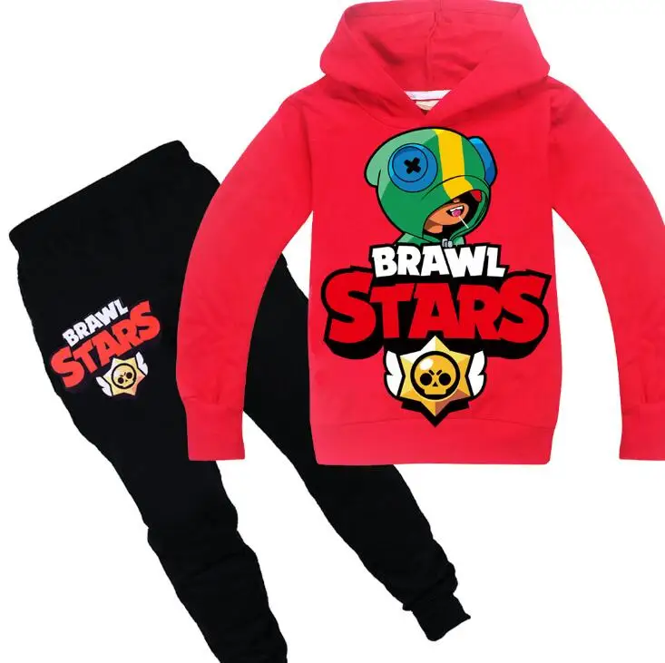 Hot Game Cartoon Kids Tracksuit Boys Clothes Set Hoodies and Pants Teenage Sportwear Clothing Sport Suit for Girl