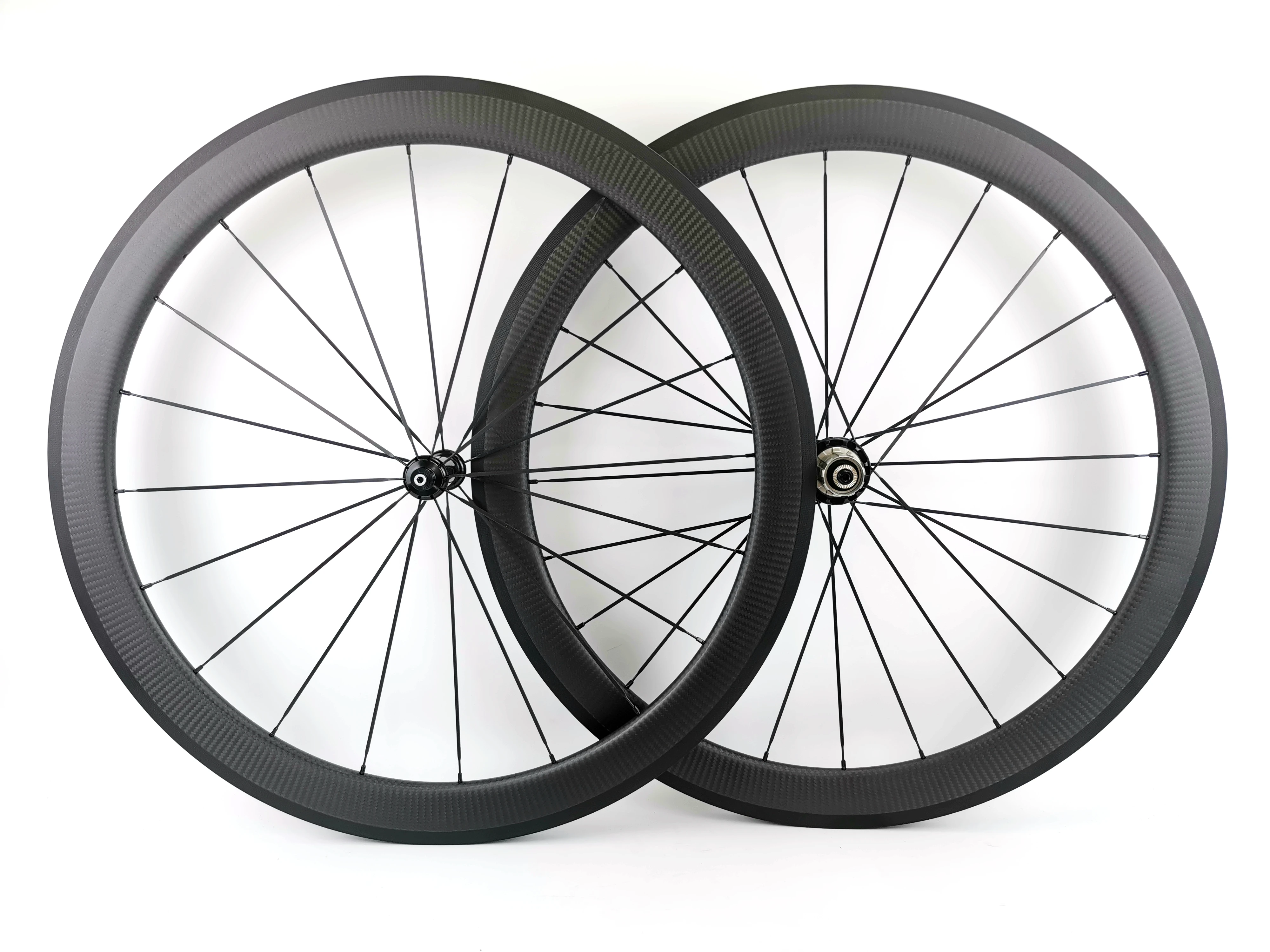

NEW style!700C 50mm depth 25mm width road bike carbon wheels Clincher/Tubular with ceramic hub carbon wheelset 3k twill matte