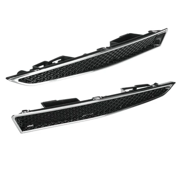 

2Pcs Headlight Lower Bracket Trim Replace Headlight Lower Light Eyebrow for Ford Escape 4Door 2013-2016 OEM:DV45-8229-AA,DV45-82