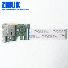 Кардридер Ethernet порт USB плата с кабелем для hp 15-A 15-AB серии, P/N DAX11ATB6D0 33X11UB0000 11UB0000