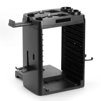

Multifunctional Vertical Charging Display Stand Showcase Game Disc Holder Controller Charger Cooling Fan Cooler for PS4 Slim Pro