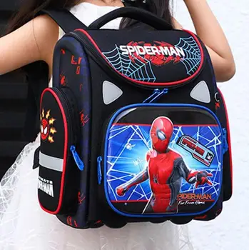 

Disney Frozen 3D Orthopedic Schoolbag Girl Backpacks Satchel Kids Boys SpiderMan Children School Bags Knapsack Mochila Escolar