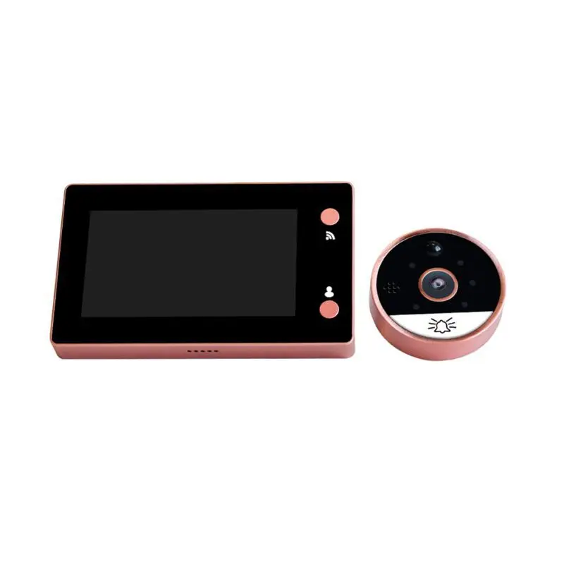 

4.3inch HDDigital Door Viewer Night Vision Motion Sensor WiFi Remote Control Video Photo Peephole Camera